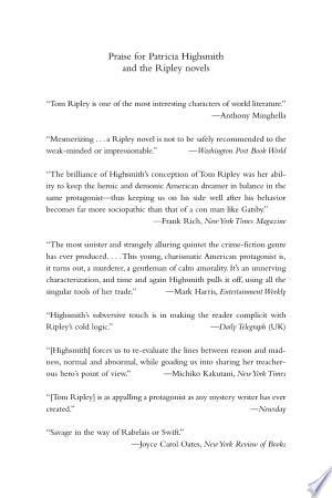 Talented Mr. Ripley, The